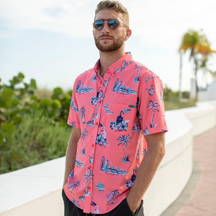 RSVLTS RSVLTS Short Sleeve Shirt Toucans Are Better Than One – KUNUFLEX Short Sleeve Shirt