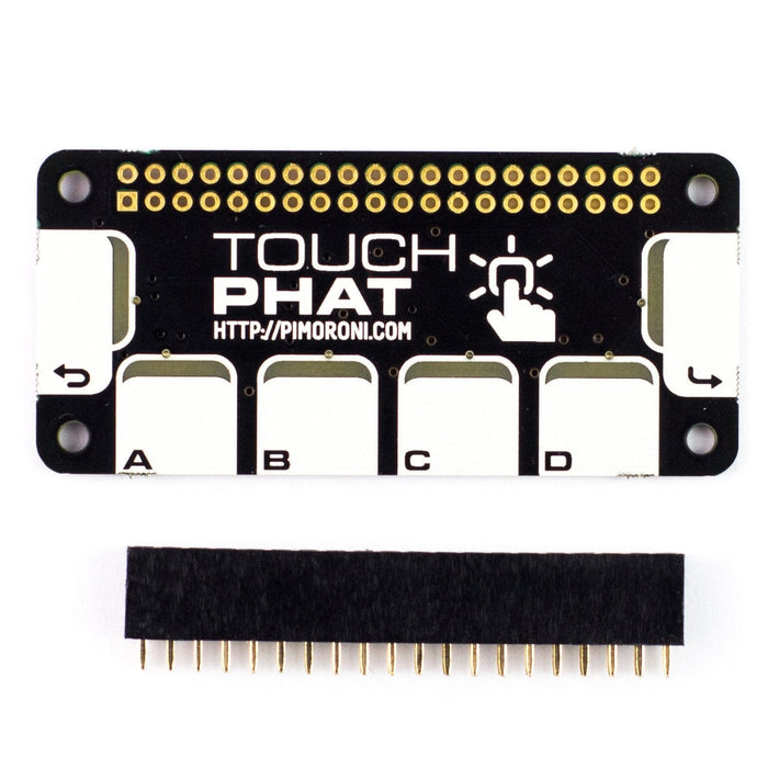 Touch pHAT [discontinued] by Pimoroni - The Pi Hut