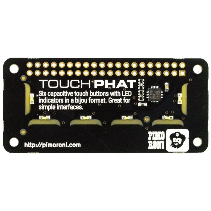 Touch pHAT [discontinued] by Pimoroni - The Pi Hut
