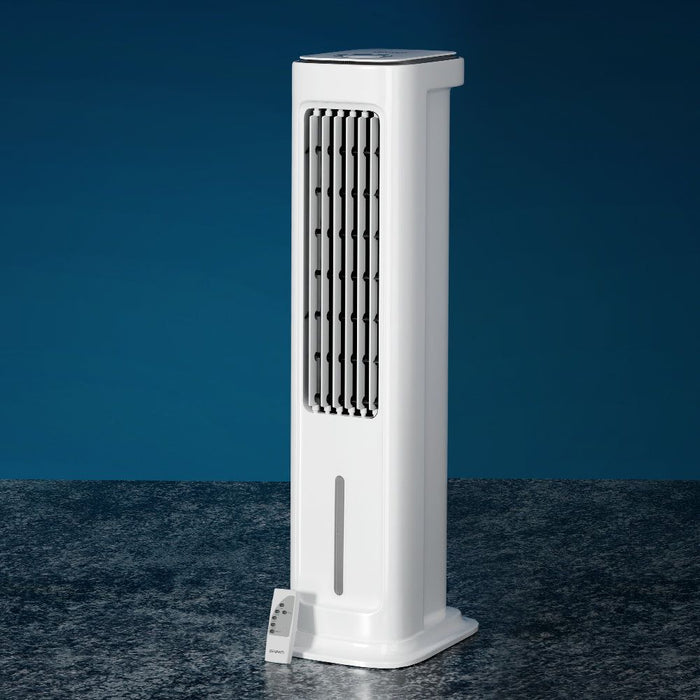 Tower Evaporative Air Cooler Conditioner Portable Cool Fan Humidifier 6L -Home Living Store - -