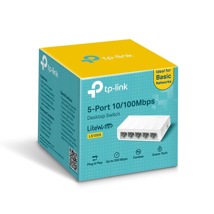 TP-Link 5-Port 10/100Mbps Network Switch [Discontinued] by TP-Link - The Pi Hut