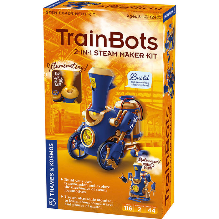 TrainBots: 2-in-1 STEAM Maker Kit STEM Thames & Kosmos