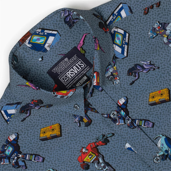 RSVLTS RSVLTS® Transformers "(Sound wave)" _ KUNUFLEX Short Sleeve Shirt Transformers "(Sound wave)" _ KUNUFLEX Short Sleeve Shirt