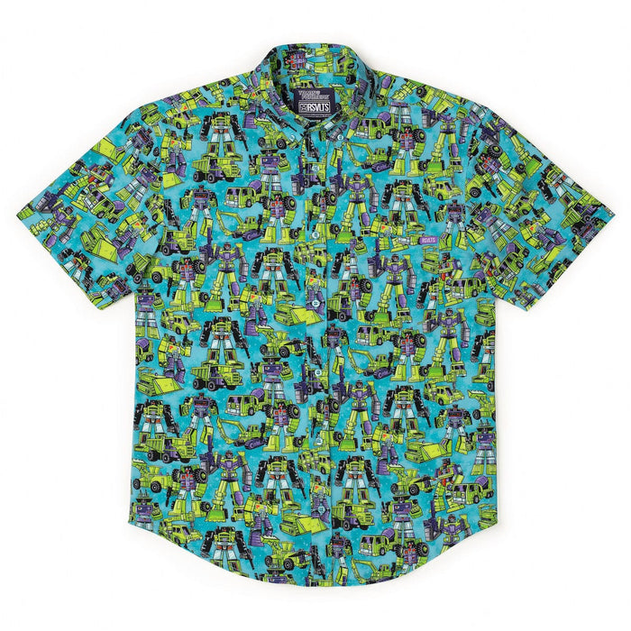 RSVLTS RSVLTS® Transformers "(constuctacon)" _ KUNUFLEX Short Sleeve Shirt Transformers "(constuctacon)" _ KUNUFLEX Short Sleeve Shirt
