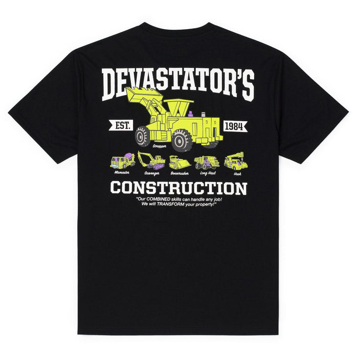 RSVLTS XS RSVLTS® Transformers "(Devastator Construction)" _ Crewneck Tee Transformers "(Devastator Construction)" _ Crewneck Tee