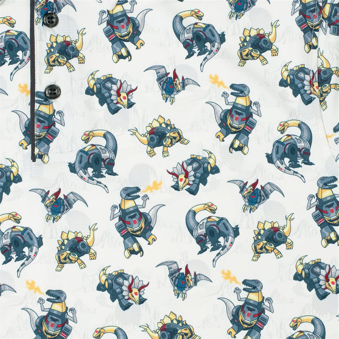 RSVLTS Transformers Short Sleeve Shirt Transformers "Dino Might" – All-Day Polo Transformers "Dino Might" – All-Day Polo