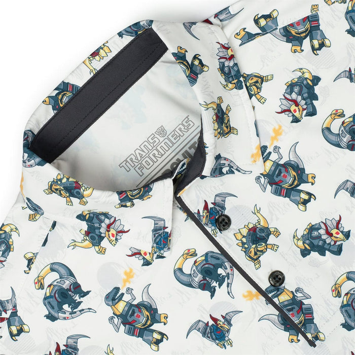 RSVLTS Transformers Short Sleeve Shirt Transformers "Dino Might" – All-Day Polo Transformers "Dino Might" – All-Day Polo