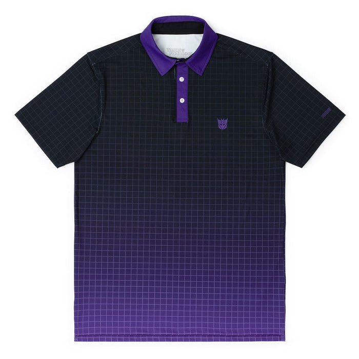 RSVLTS XS Transformers Short Sleeve Shirt Transformers "Team Decepticon" – All-Day Polo Transformers "Team Decepticon" – All-Day Polo