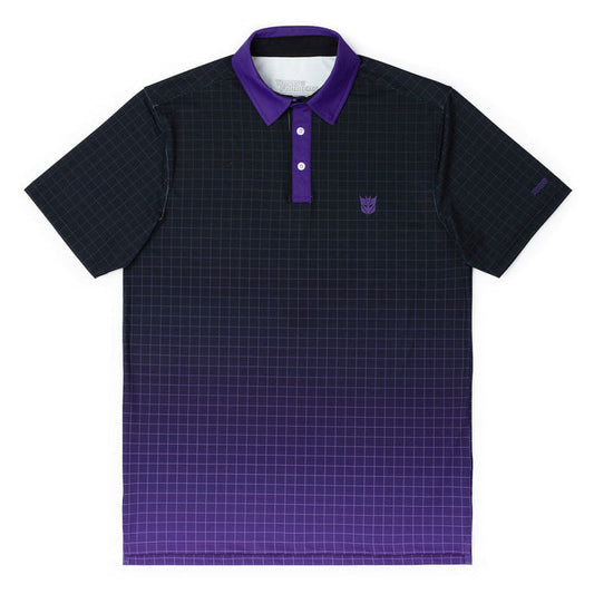 RSVLTS XS Transformers Short Sleeve Shirt Transformers "Team Decepticon" – All-Day Polo Transformers "Team Decepticon" – All-Day Polo