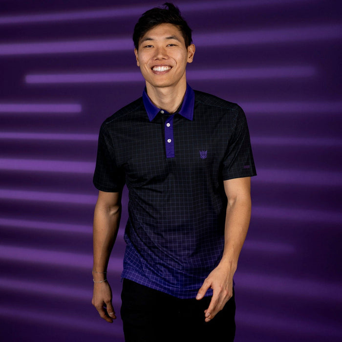 RSVLTS Transformers Short Sleeve Shirt Transformers "Team Decepticon" – All-Day Polo Transformers "Team Decepticon" – All-Day Polo
