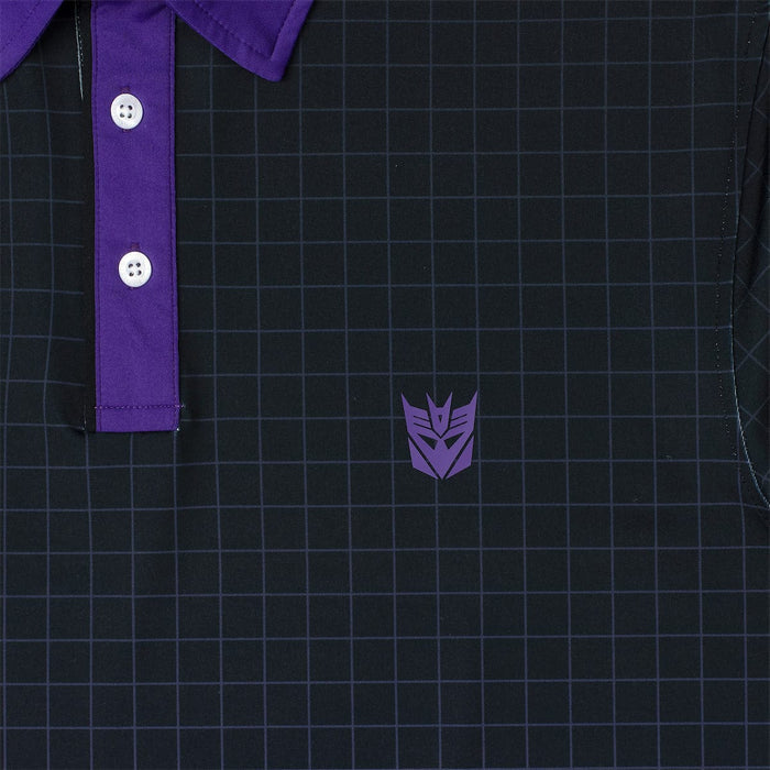 RSVLTS Transformers Short Sleeve Shirt Transformers "Team Decepticon" – All-Day Polo Transformers "Team Decepticon" – All-Day Polo
