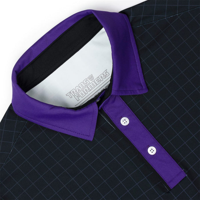 RSVLTS Transformers Short Sleeve Shirt Transformers "Team Decepticon" – All-Day Polo Transformers "Team Decepticon" – All-Day Polo