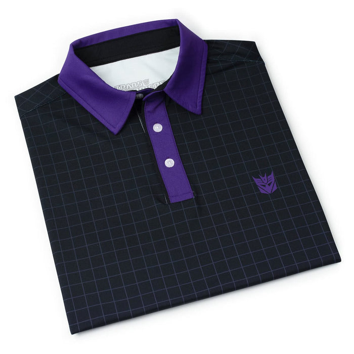 RSVLTS Transformers Short Sleeve Shirt Transformers "Team Decepticon" – All-Day Polo Transformers "Team Decepticon" – All-Day Polo