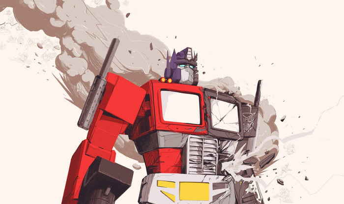 Transformers: The Movie Poster