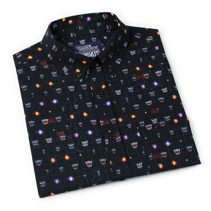 RSVLTS RSVLTS® Transformers "(logo)" _ KUNUFLEX Short Sleeve Shirt Transformers "(logo)" _ KUNUFLEX Short Sleeve Shirt