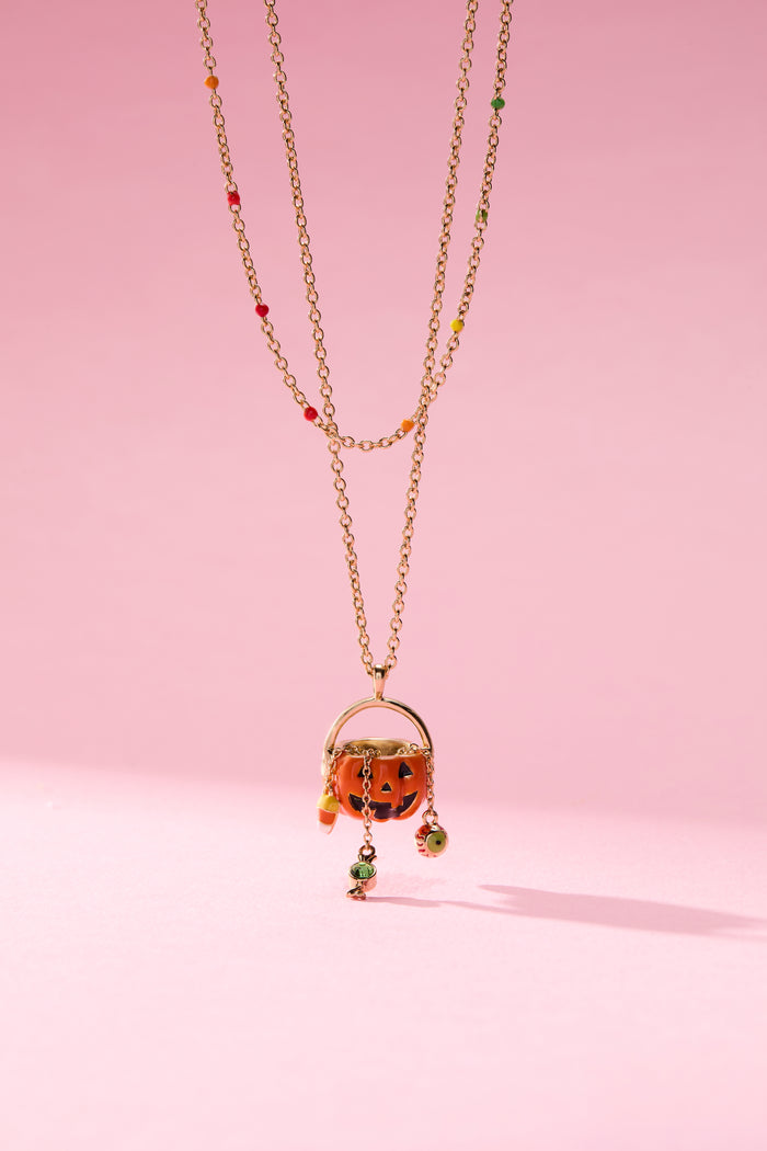 'Trick or Treat' Layered Necklace