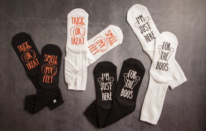 "Trick or Treat" Women's Premium Novelty Socks