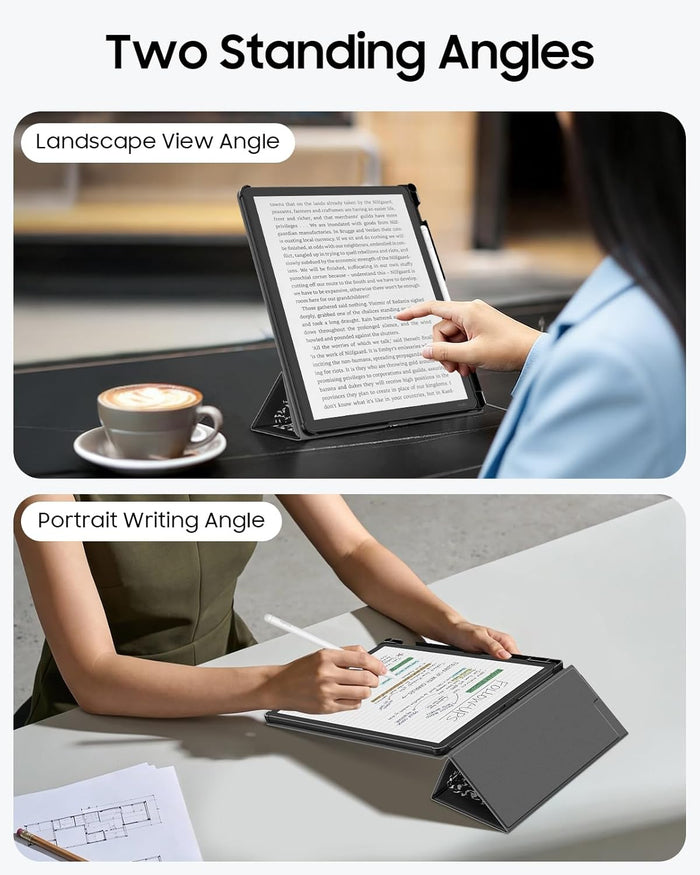 Trifold Stand Case for 11" Kindle Scribe 3rd Generation 2025, W/Built-in Pen Holder, Auto-Wake/Sleep | Fintie