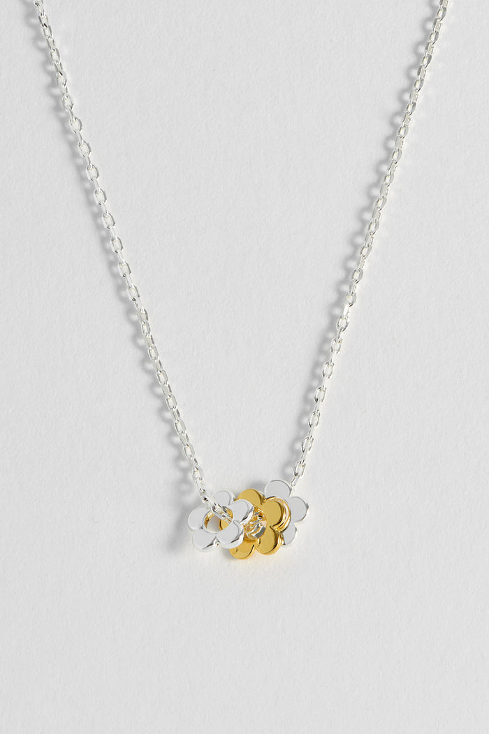 Trio Flower Necklace