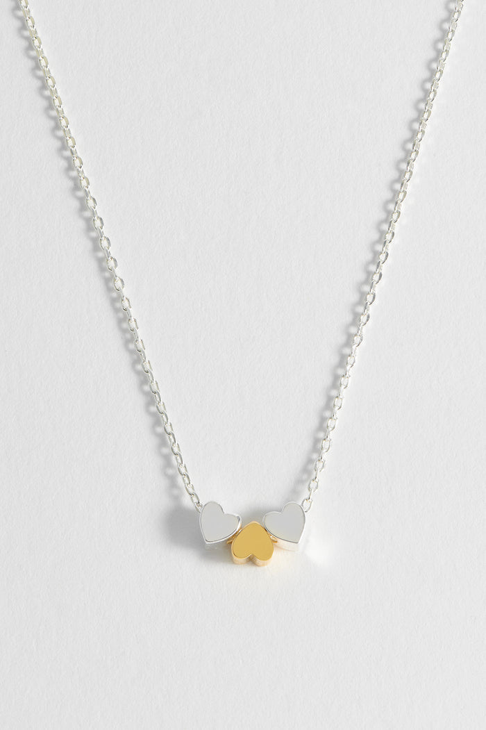 Trio Heart Necklace