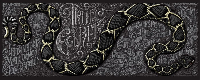 True Grit  Variant Aaron Horkey poster