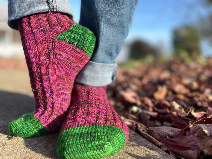 Turbulence Socks Pattern