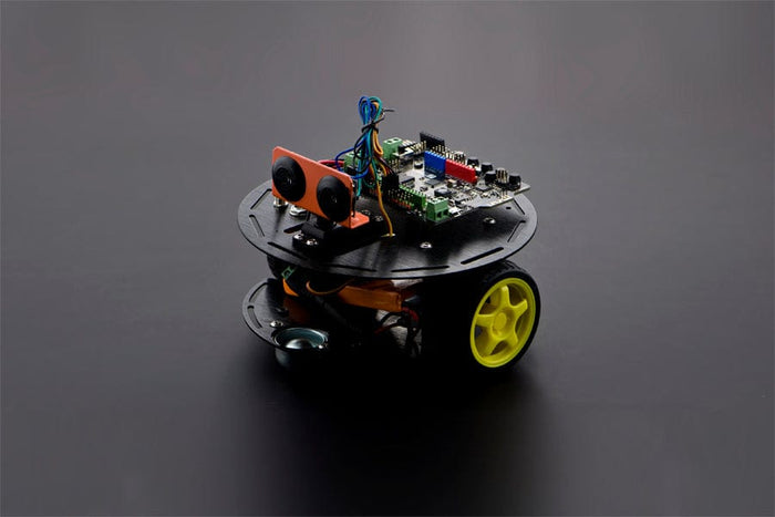 Turtle Kit: A 2WD DIY Robotics Kit Based on Arduino for Beginners [Discontinued] by DFRobot - The Pi Hut