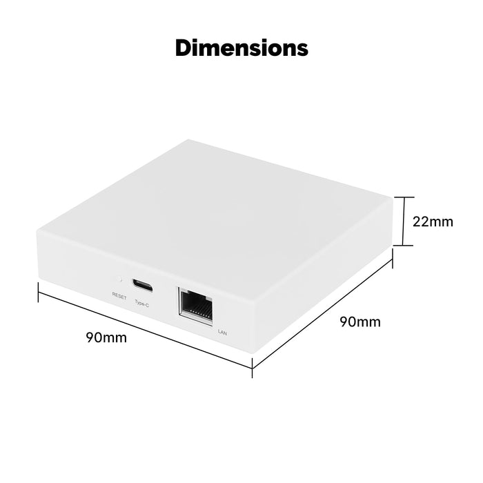 Tuya Zigbee Matter Thread Gateway Smart Home Bridge Matter Hub - MOES