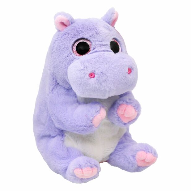 Ty Beanie Bellies 8 Inch Henrietta the Hippo Plush Toy