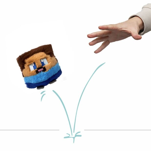 Ty Beanie Bouncers 4 Inch Minecraft Steve Plush Toy