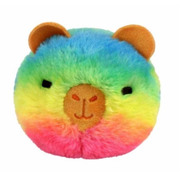 Ty Beanie Bouncers 4 Inch Rainy the Rainbow Capybara Plush Toy