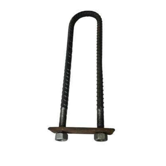 U Bolt 16 x 1/2" w/ 4" Plate & Nut