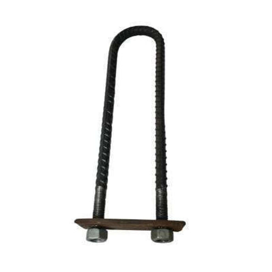 U Bolt 20 x 1/2" w/ 4" Plate & Nut