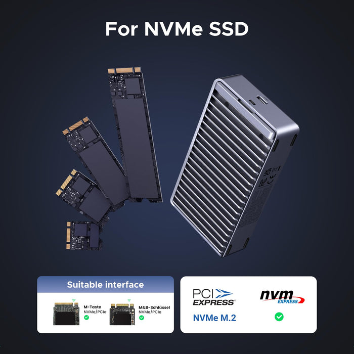UGREEN M.2 NVMe SSD Enclosure 40Gbps - UGREEN EU