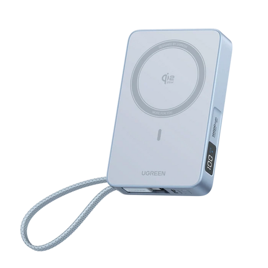 UGREEN MagFlow Power Bank (10000mAh, Qi2 25W, MagSafe - Compatible) - UGREEN EU