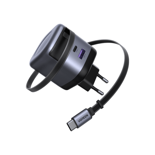 UGREEN Nexode 45W Charger with Retractable USB - C Cable - UGREEN EU