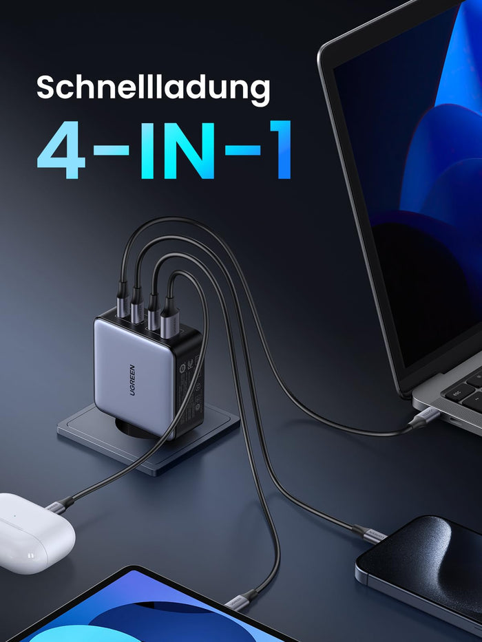 UGREEN Nexode X 160W PD 3.1 4 - Port GaN Charger - UGREEN EU