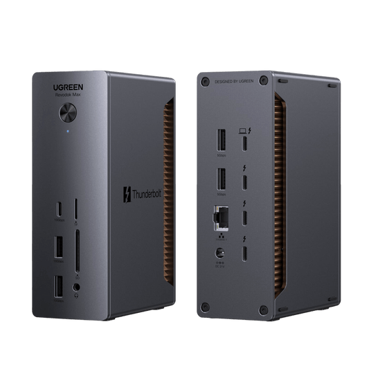 UGREEN Revodok Max 2131 Thunderbolt 5 Docking Station 8K@60Hz 140W - UGREEN EU