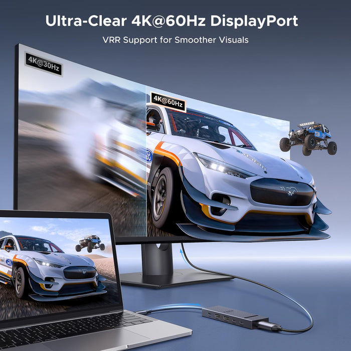 UGREEN Revodok Pro USB - C Hub (6 - Port, 4K@60Hz, 10Gbps, 100W) - UGREEN EU