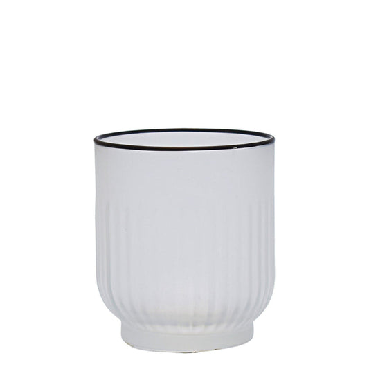 Unique Designs Textured Tokyo Whiskey Glass 330ML - Transparent