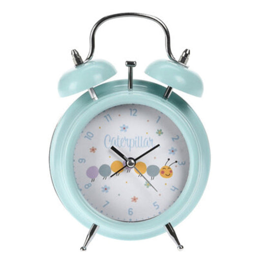 Urban Decor Kiddies Retro Clock - Baby Blue