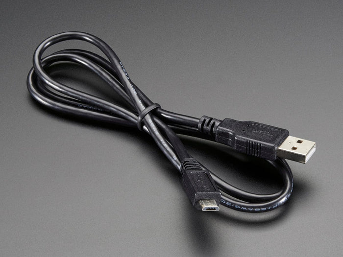 USB cable - USB A to Micro-B (3 foot long) [discontinued] by The Pi Hut - The Pi Hut