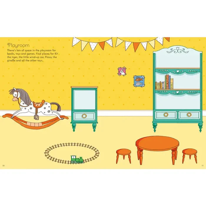 Usborne First Sticker Book - Dollhouse