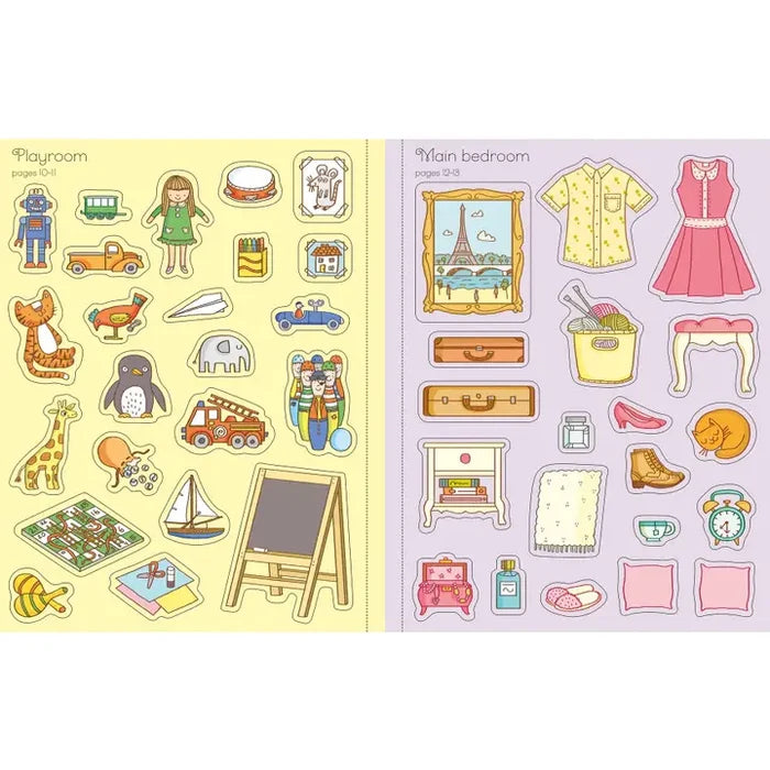 Usborne First Sticker Book - Dollhouse