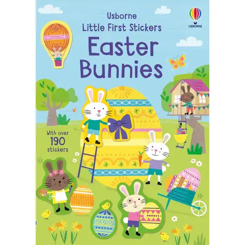 Usborne Little First Stickers - Easter Bunnies