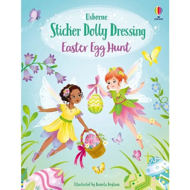 Usborne Little Sticker Dolly Dressing - Easter Egg Hunt