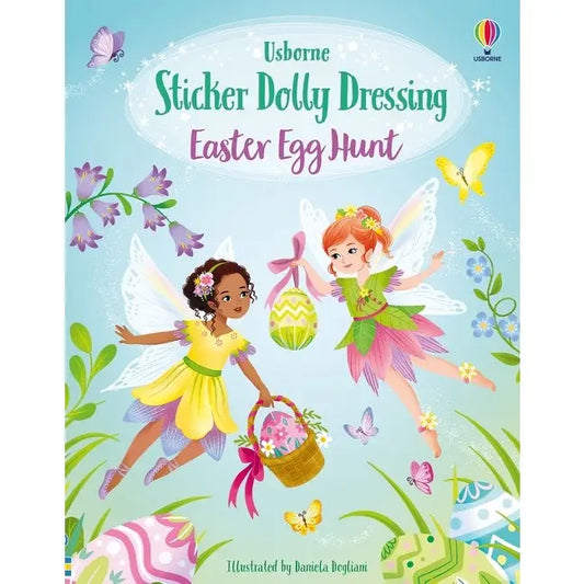 Usborne Little Sticker Dolly Dressing - Easter Egg Hunt