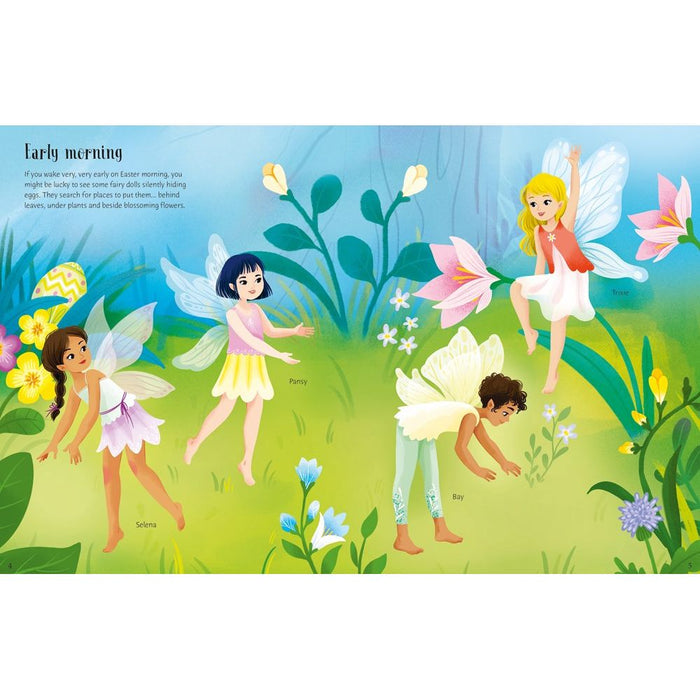Usborne Little Sticker Dolly Dressing - Easter Egg Hunt