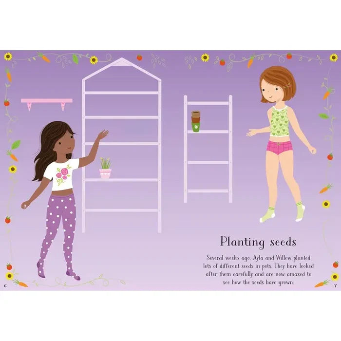 Usborne Little Sticker Dolly Dressing - Easter