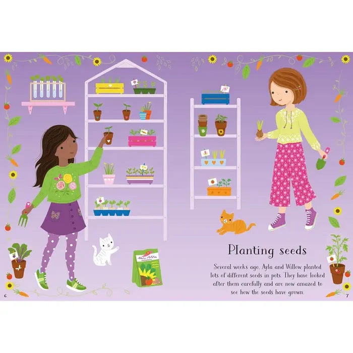 Usborne Little Sticker Dolly Dressing - Easter